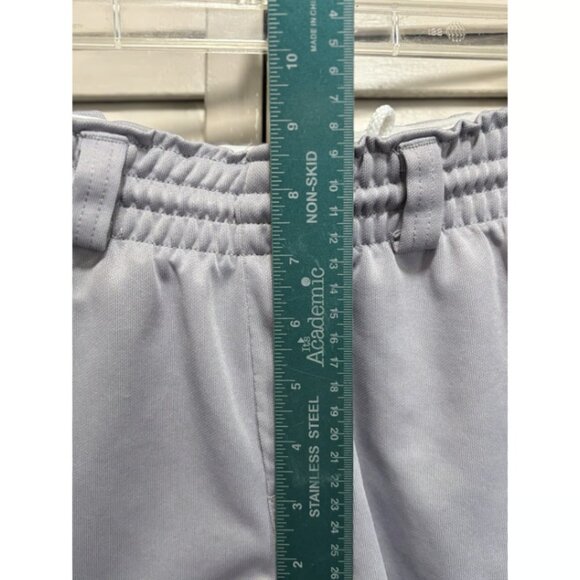 Allison Athletic Youth Baseball Pants Gray Size Small Logo Elastic/Tie Waist - Picture 2 of 8